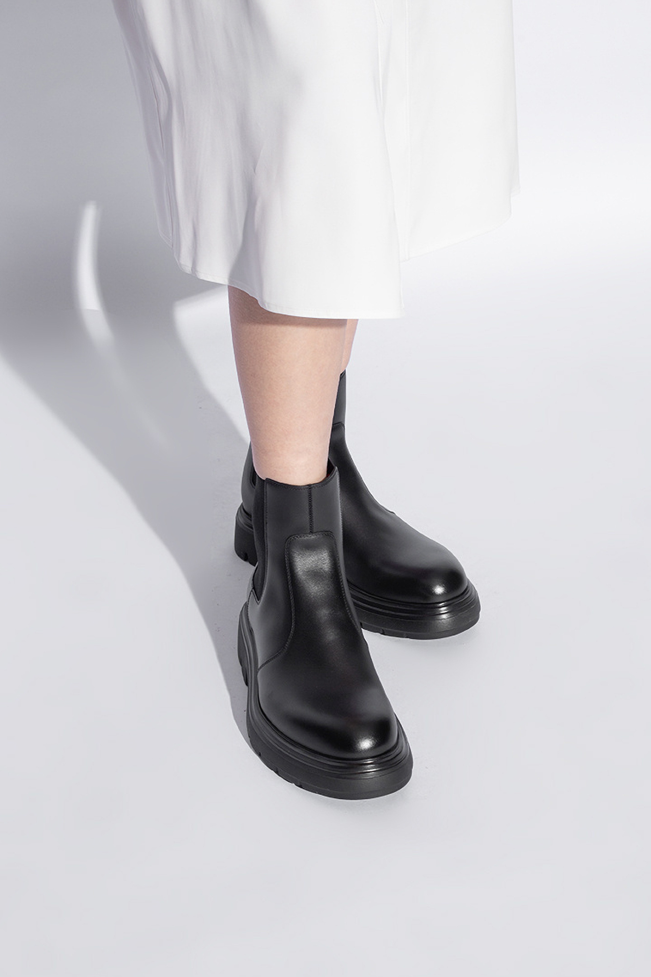 FERRAGAMO Dollie ankle boots Women s Unisex shoes SchaferandweinerShops She swapped the running track for the catwalk in 2018 for Paris Fashion Week